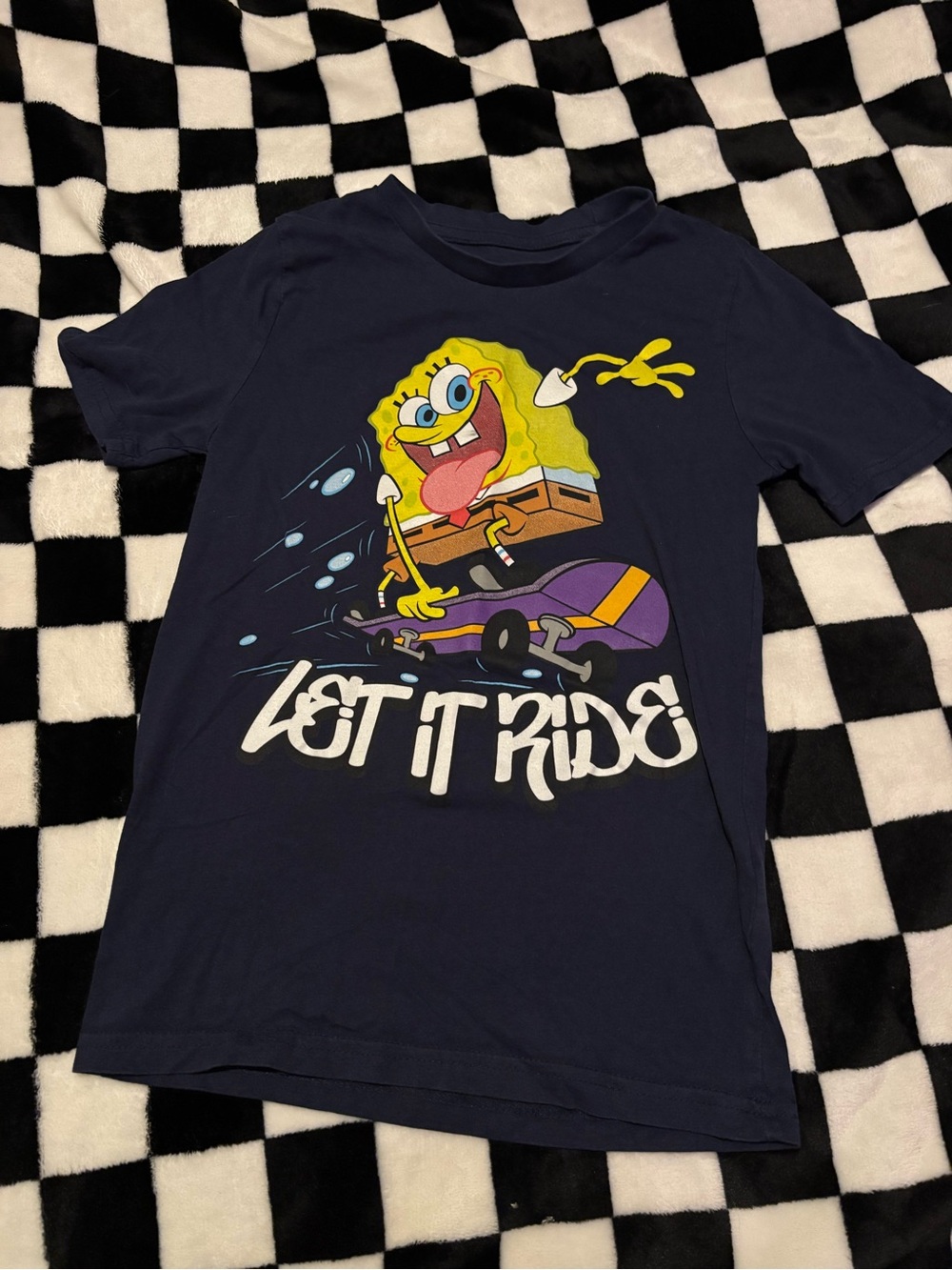 Girls size 7/8 sponge bob tshirt